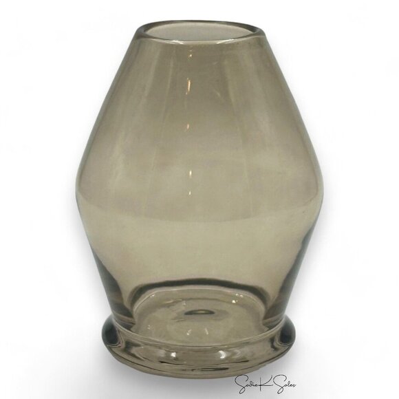 Threshold Studio McGee Pedestal Smoky Glass Vase - Target Fall‎ 2023 - Picture 4 of 5